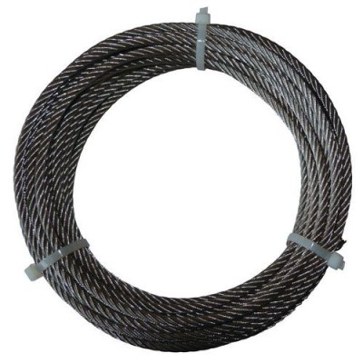 CABLE ACIER NOIR