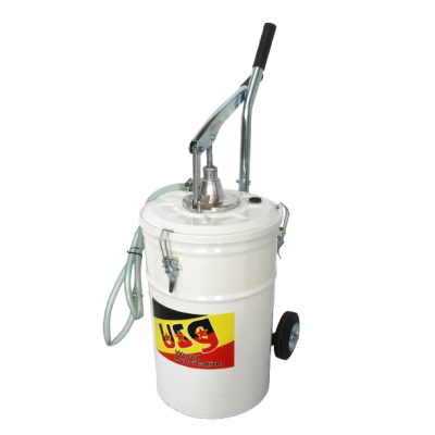 POMPE A HUILE MANUELLE  25 KGS - 2 ROUES