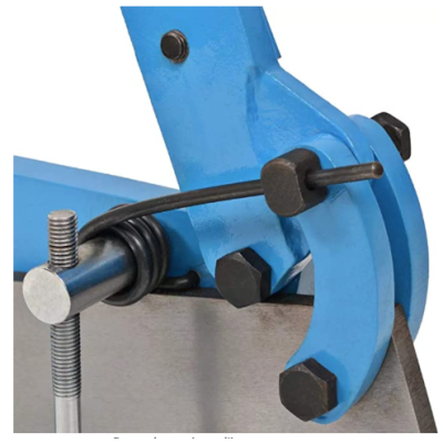 CISAILLE A TOLE 6 MM A LEVIER BLEU GM