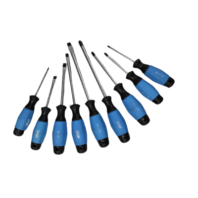 JEU 9 TOURNEVIS BLEU NOIR