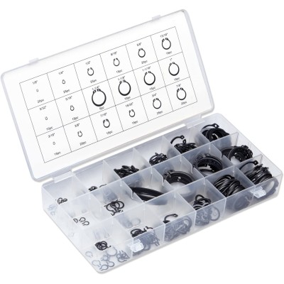 ASSORTIMENT DE CIRCLIPS 300 PIÈCES EXTÉRIEURS