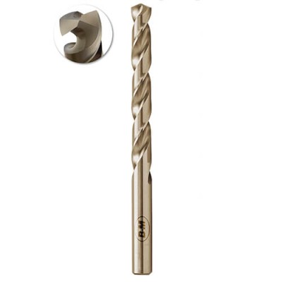 FORET HSS COBALT - INOX -  ( BOITE DE 10 PCS )