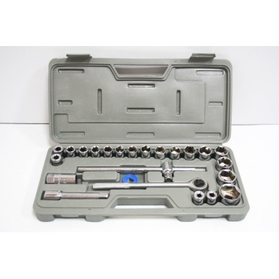 JEU DE 25 DOUILLES METRIC AMERICBOXGRIS ST2026C