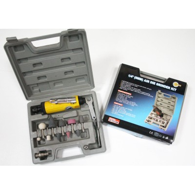 MINI MEULEUSE DROITE PNEUMATIQ A CAROTTE VALISE AT7033