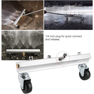 BALAI DE NETTOYAGE HAUTE PRESSION EN ACIER INOXYDABLE POUR DESSOUS DE VOITURE