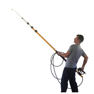 PISTOLET HAUTE PRESSION TELESCOPIQUE 8 METRES