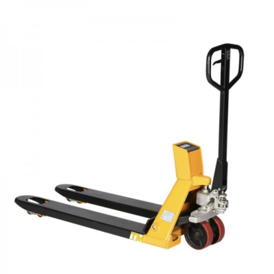 TRANSPALETTE MANUEL PESEUR AVEC IMPRIMANTE 2000KG PRÉCISION 0,1%