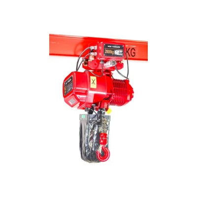 PALAN A CHAINE ELECTRIQUE AVEC CHARIOT ELECTRIQUE  - 380 VOLT - CHAINE 6 METRES