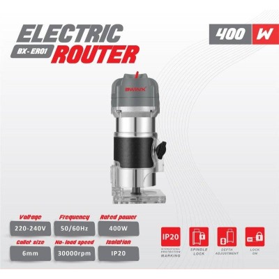 BWINX - BX-ER01 – DÉFONCEUSE ÉLECTRIQUE - 6 MM