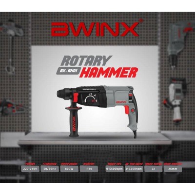 BWINX - BX-RH01 – MARTEAU PERFORATEUR 26 MM