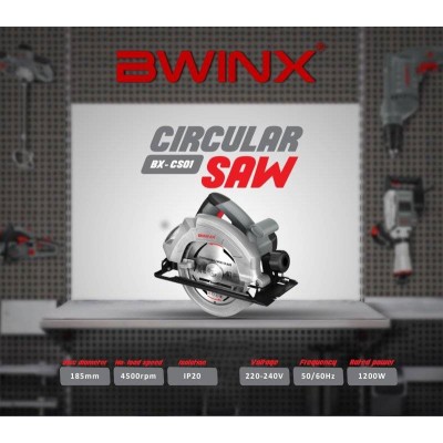 BWINX - BX-CS01 – SCIE CIRCULAIRE A BOIS 185 MM