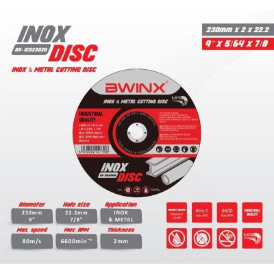 DISQUE DE COUPE INOX & METAL