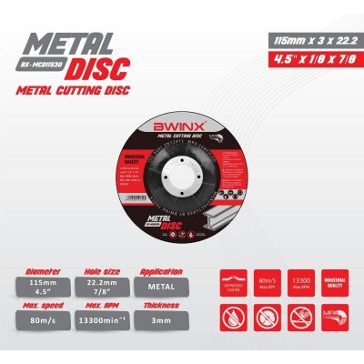 DISQUE DE COUPE METAL