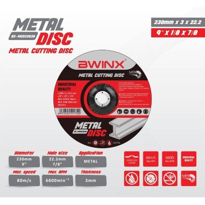 DISQUE DE COUPE METAL