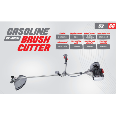 BWINX - BX-GBC01 - DÉBROUSSAILLEUSE À ESSENCE 2HP