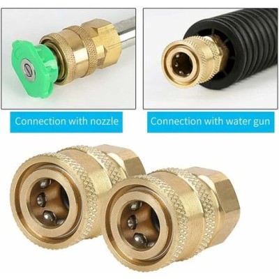 PRISE RAPIDE 1/4" FEMELLE POUR PISTOLET DE LAVAGE