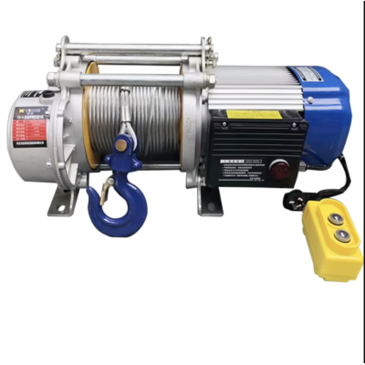 ÉLÉVATEUR MULTIFONCTION 1000 KG ET 1500 KG - TREUIL ÉLECTRIQUE 30 ML CABLE