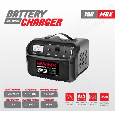 BWINX - BX-BC03 - CHARGEUR BATTERIE 18A