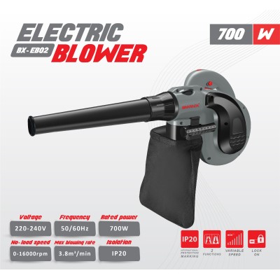 BWINX - BX-EB02 - SOUFFLEUR-ASPIRATEUR ELECTRIQUE 700 W
