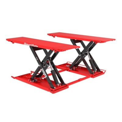 NACELLE ÉLÉVATRICE À CISEAUX ULTRA-MINCE ET COMPACTE