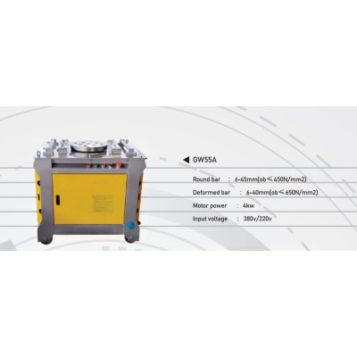 CINTREUSES À FER À BÉTON - 6-45MM - 380V