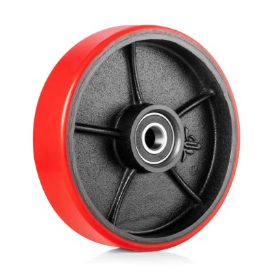 ROUE POUR TRANSPALETTE POLYURÉTHANE 180 MM X 50 MM
