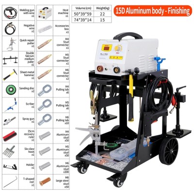 MACHINE DE DÉBOSSELAGE ALUMINIUM POUR CARROSSERIE DE VOITURE - TIRE BOSSE ALUMINIUM