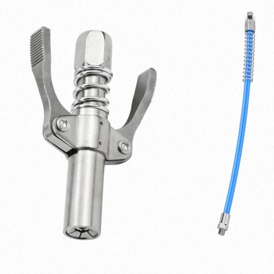 COUPLEUR POUR PISTOLET A GRAISSE AVEC 30CM DE TUYAU FLEXIBLE