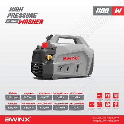 NETTOYEUR HAUTE PRESSION 1100 W - BWINX - 60 BARS